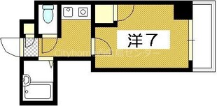 天満町駅 徒歩1分 5階の物件間取画像